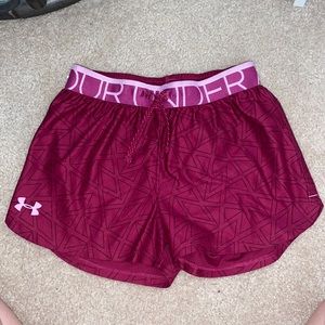 Girl under armour shorts